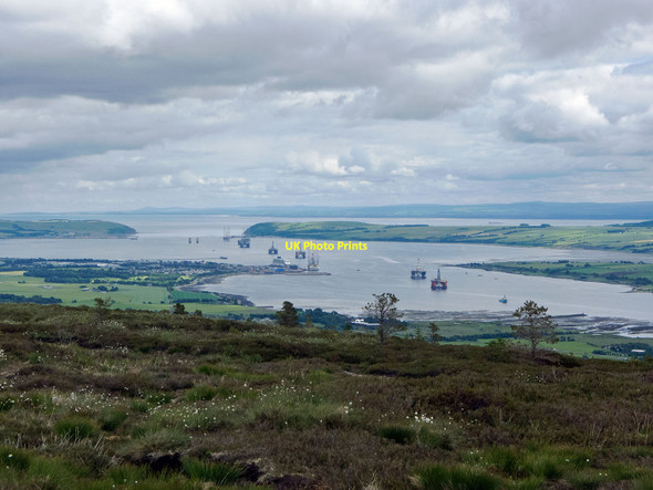 Photo 6"x4" On Cnoc Fyrish Evanton\/Baile-Eoghain c2015