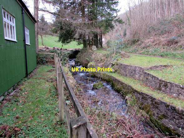 Photo 6"x4" Upstream along White Brook, Whitebrook Whitebrook\/SO5306 c2015