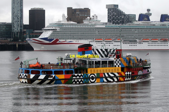 Photo 6"x4" MV Snowdrop, River Mersey Birkenhead\/SJ3088 c2015