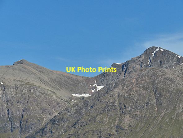 Photo 6"x4" Bidean nam Bian Dalness\/NN1651 c2015