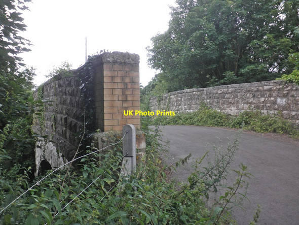 Photo 6"x4" Bridge over former Taunton to Chard Railway Hatch Green c2015