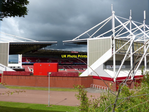 Photo 6"x4" The Britannia Stadium Heron Cross c2015