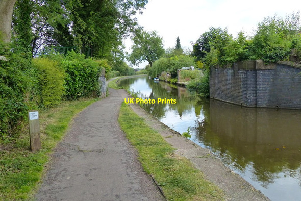 Photo 6"x4" Site of a demolished railway bridge Trentham\/SJ8741 c2015