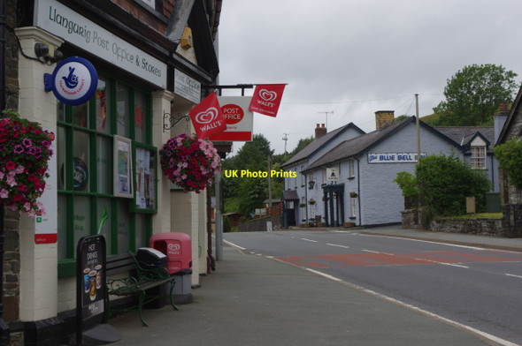 Photo 6"x4" Llangurig Post Office and Stores Llangurig c2015