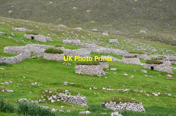 Photo 6"x4" Cleits, Hirta Oisebhal c2015