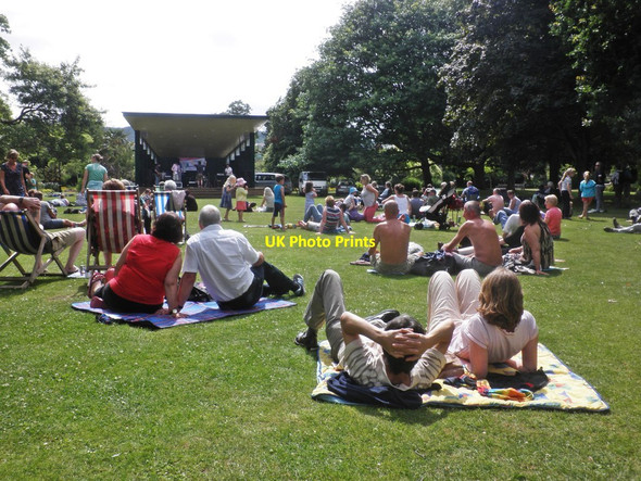 Photo 6"x4" Concert in Blenheim Park Minehead c2015