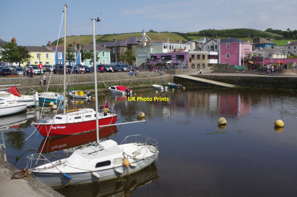 Photo 6"x4" Aberaeron Harbour Aberaeron c2015