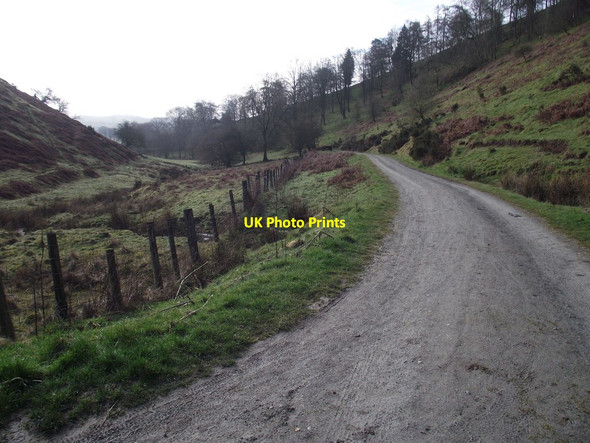 Photo 6"x4" Access track at Priors Holt Hamperley c2015