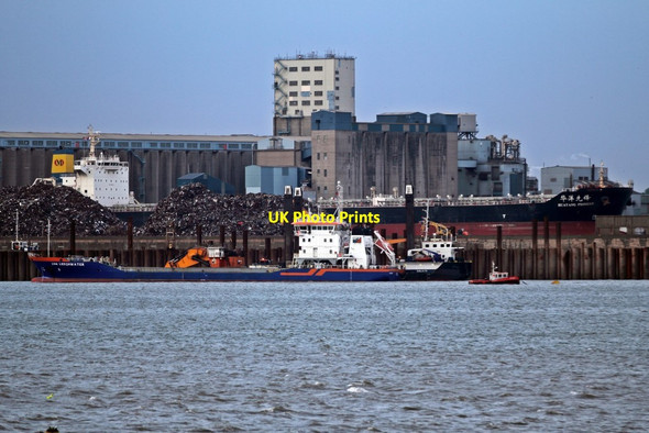 Photo 6"x4" Jan Leeghwater, Liverpool2 construction, River Mersey Bootle\/SJ3394 c2015