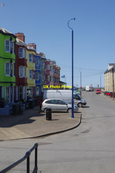 Photo 6"x4" Cambrian Terrace, Borth Borth c2015