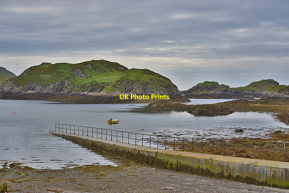 Photo 6"x4" Tarbet jetty Tarbet\/NC1649 c2015