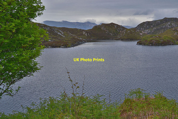 Photo 6"x4" Loch h-Airigh Glaise Foindle c2015