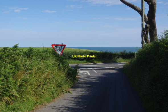 Photo 6"x4" Lane north of Llanon Llanon\/Llannon c2015