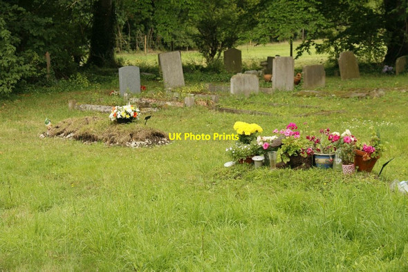 Photo 6"x4" Corner of the Churchyard Wallingford c2015