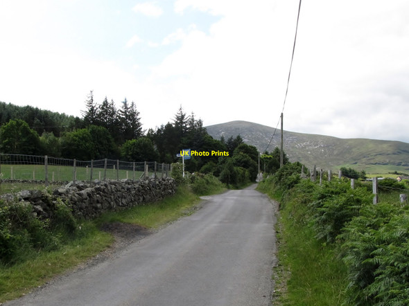 Photo 6"x4" View WSW along Trassey Road Kilcoo c2015