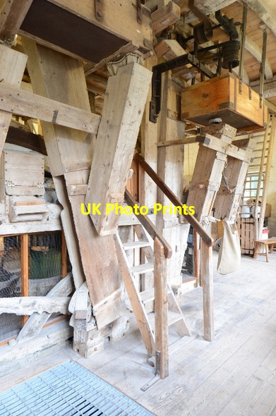 Photo 6"x4" Heron Mill - Lowder Frame Beetham\/SD4979 c2015
