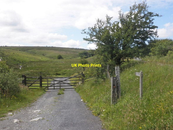 Photo 6"x4" Track to Acklands Challacombe\/SS6940 c2015