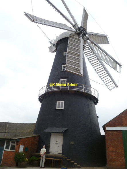 Photo 6"x4" Heckington Windmill Great Hale c2011