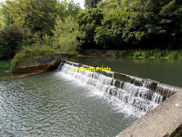 Photo 6"x4" White water on the Avon, Malmesbury Malmesbury c2014