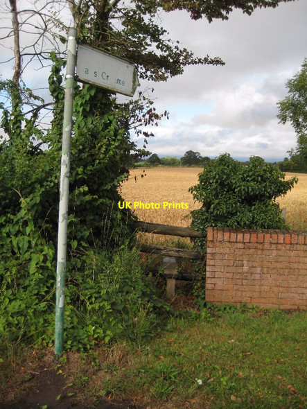 Photo 6"x4" Footpath to Earl's Croome Earl's Croome c2015