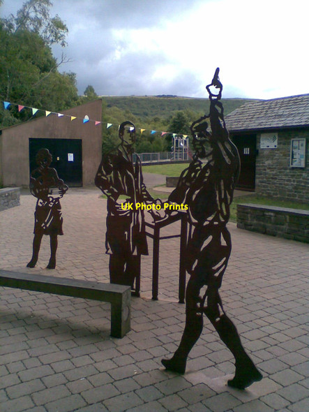 Photo 6"x4" Swansea Canal Art Installation Cefn-y-Garth\/SN7000 c2015