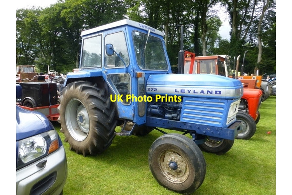 Photo 6"x4" Leyland 272 tractor, Plumbridge Plumbridge c2015