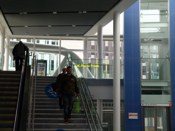 Photo 6"x4" Way up to the tram stop Nottingham\/SK5641 c2015