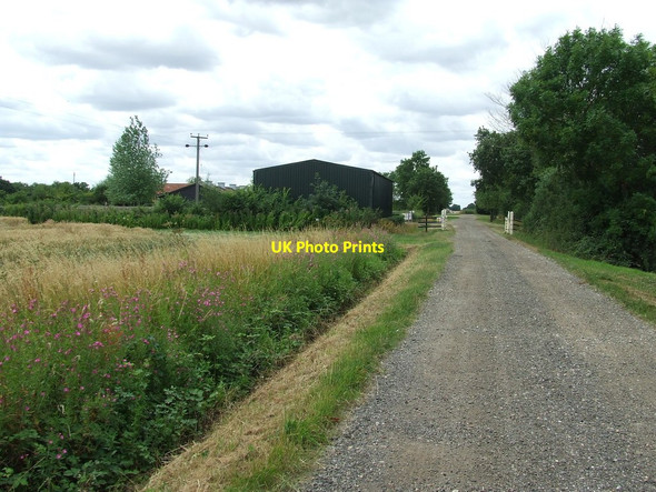 Photo 6"x4" Footpath And Farm Drive Middleton\/TM4367 c2015