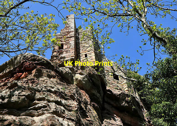 Photo 6"x4" The ruins of Innerwick Castle Innerwick\/NT7274 c2015