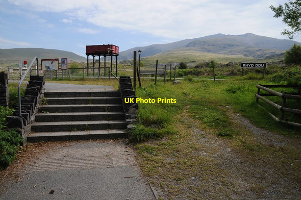 Photo 6"x4" Rhyd-Ddu Station Rhyd-Ddu\/SH5652 c2015