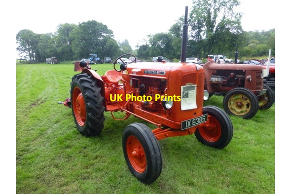 Photo 6"x4" Nuffield 342 tractor, Clogher Valley Agricultural Show Augher c2015