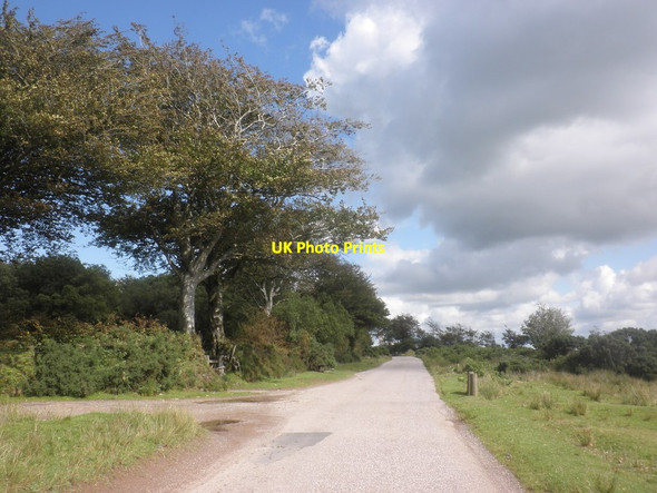 Photo 6"x4" Ridge Road West Anstey c2015
