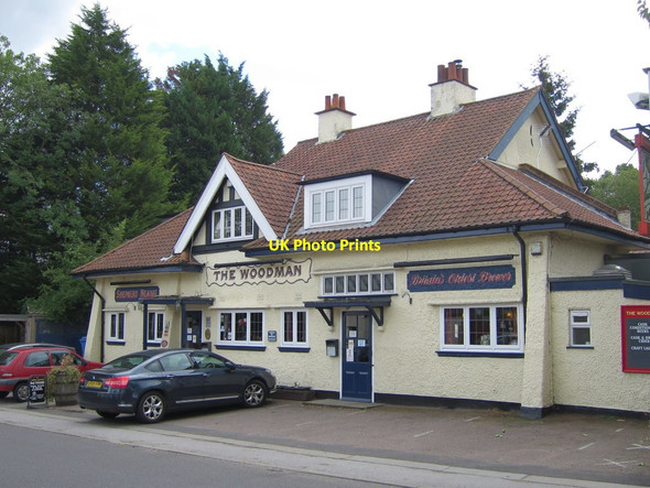 Photo 6"x4" The Woodman, Farnborough Orpington c2015