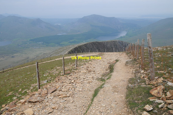 Photo 6"x4" Rhyd Ddu path above Llechog Bethania\/SH6250 c2015