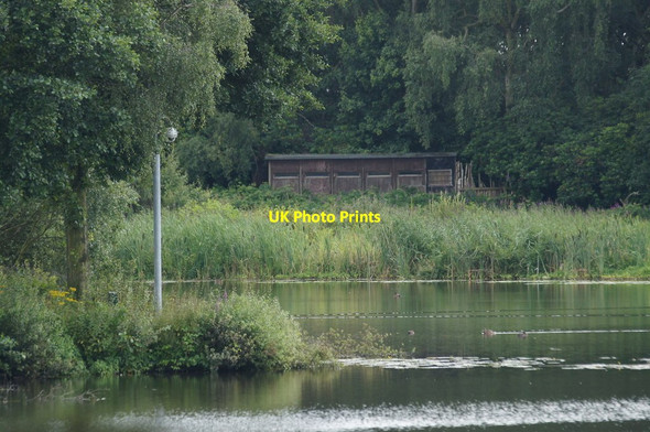 Photo 6"x4" Hide at Mere Sands Wood Rufford c2015