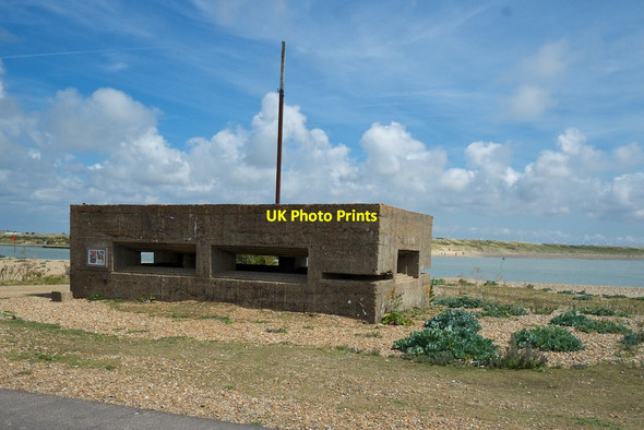 Photo 6"x4" Rye Harbour WW2 Defences Rye Harbour c2015