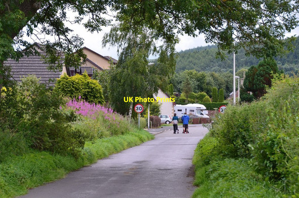 Photo 6"x4" Approaching Earlston Craigsford Mains c2015