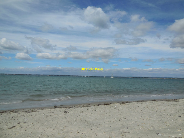 Photo 6"x4" Yachts in Chichester Harbour West Wittering c2015