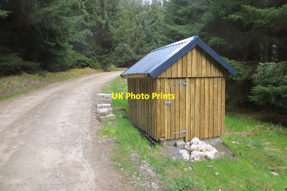 Photo 6"x4" New hut, Bohispic Dalriach\/NN7459 c2015