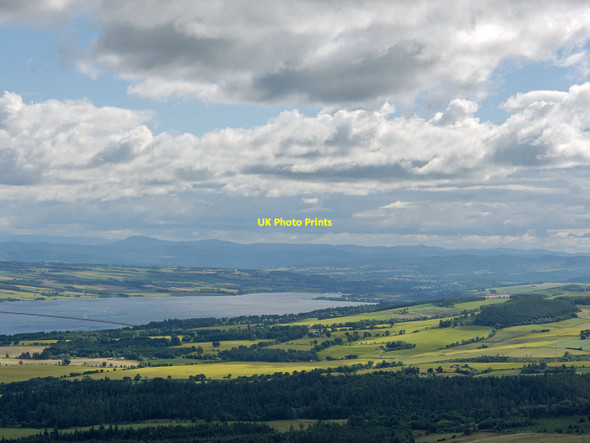 Photo 6"x4" Inner Cromarty Firth from Cnoc Fyrish Evanton\/Baile-Eoghain c2015