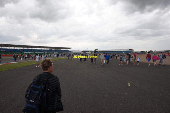 Photo 6"x4" Silverstone Circuit towards Abbey Farm Cattle End c2015