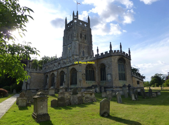 Photo 6"x4" The Parish Church of St. Mary the Virgin, Fairford Fairford c2015