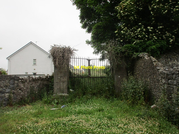 Photo 6"x4" Gate to an abandoned burial ground Crinkill c2015