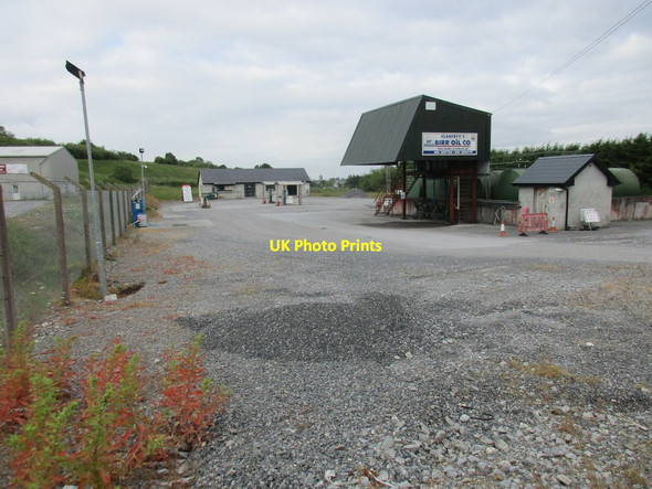 Photo 6"x4" Birr Oil Company depot Birr c2015
