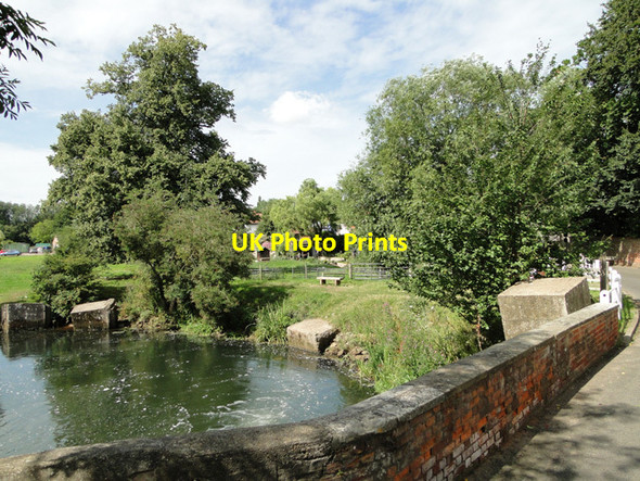 Photo 6"x4" Anti-tank blocks at Buxton water mill Buxton\/TG2322 c2015