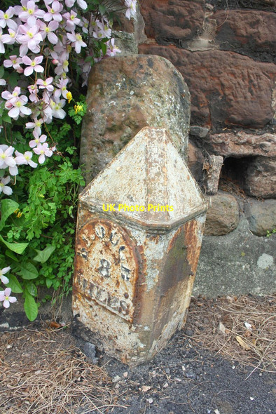 Photo 6"x4" Old milestone, Bongate Appleby-in-Westmorland c2015