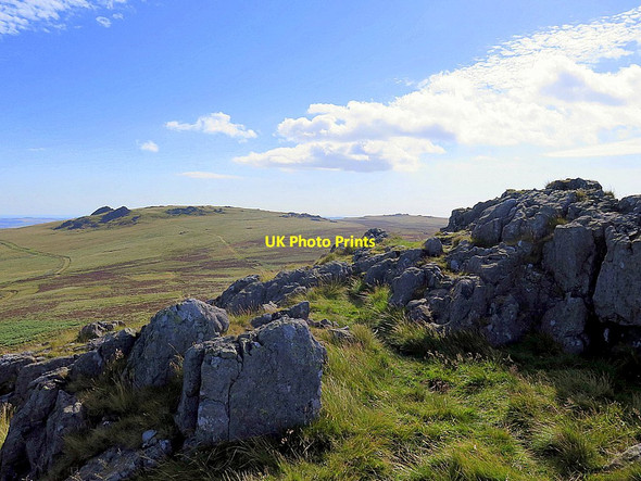 Photo 6"x4" On the top of Housey Crags Housey Crags c2015