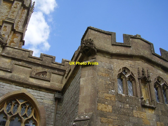 Photo 6"x4" Look out below Castle Cary\/ST6332 c2015