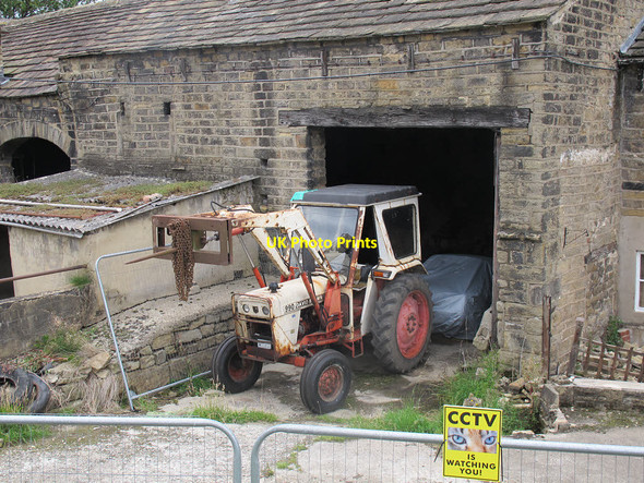 Photo 6"x4" Old David Brown tractor Apperley Bridge c2015