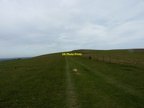 Photo 6"x4" Between Beddingham Hill and Firle Beacon West Firle c2015